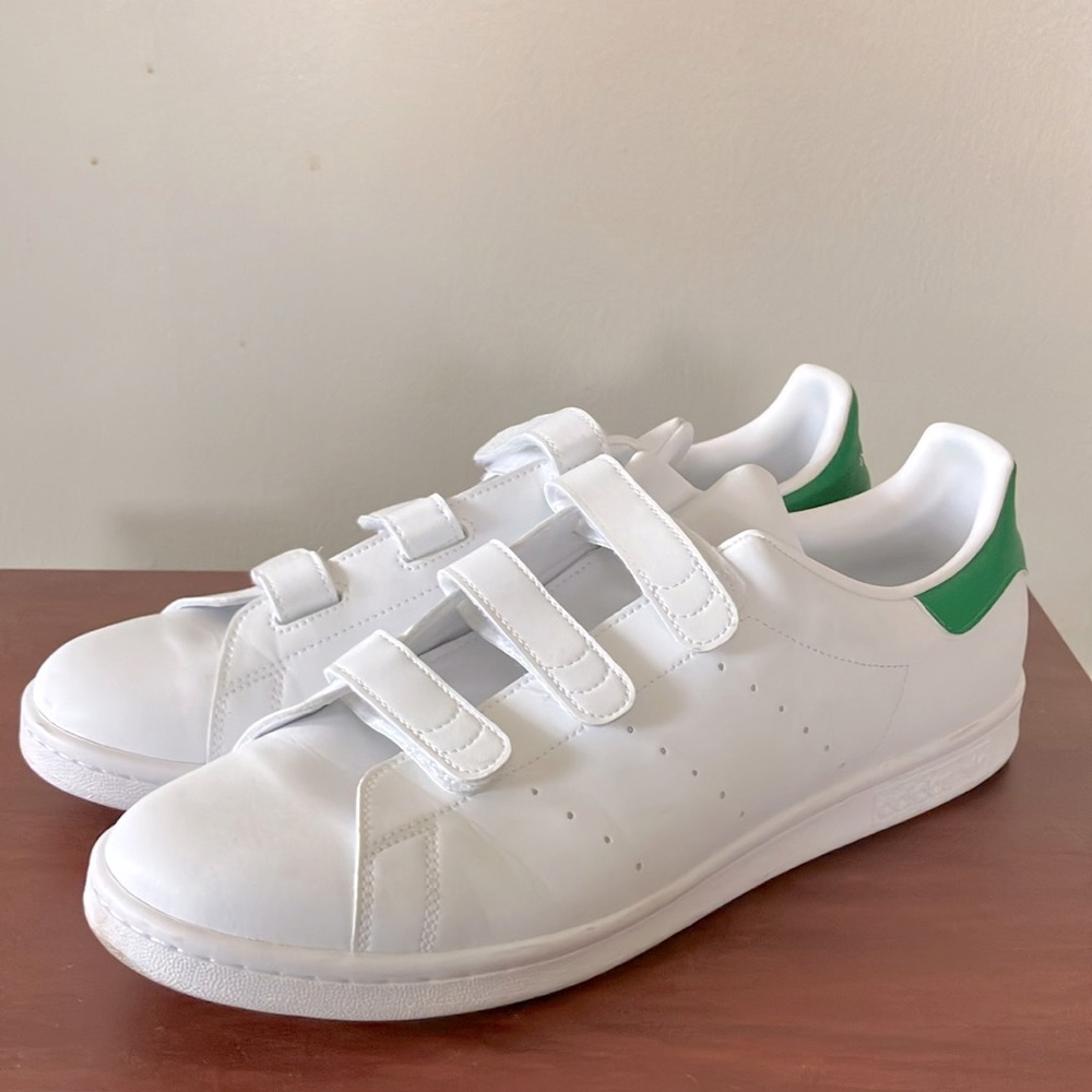 Adidas Sam Smith Velcro sneakers, white, size 13